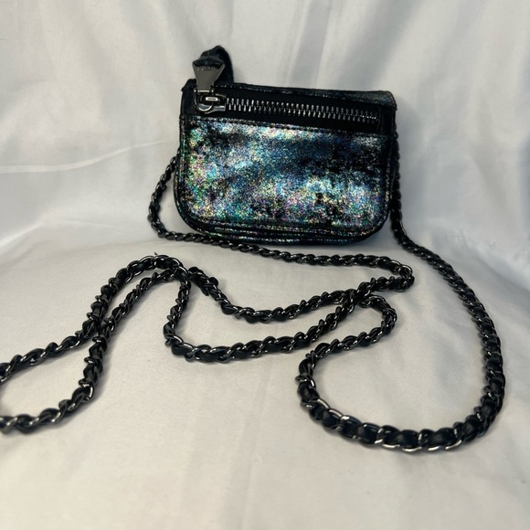 Aimee Kestenberg Down Under Mini Crossbody Iridescent Black - Picture 5 of 12